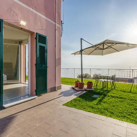 Lägenhet Stella Di Mare - Vista Incantevole Su Moneglia