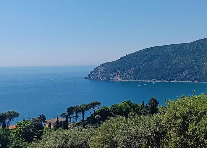 Stella Di Mare - Vista Incantevole Su Lägenhet Moneglia